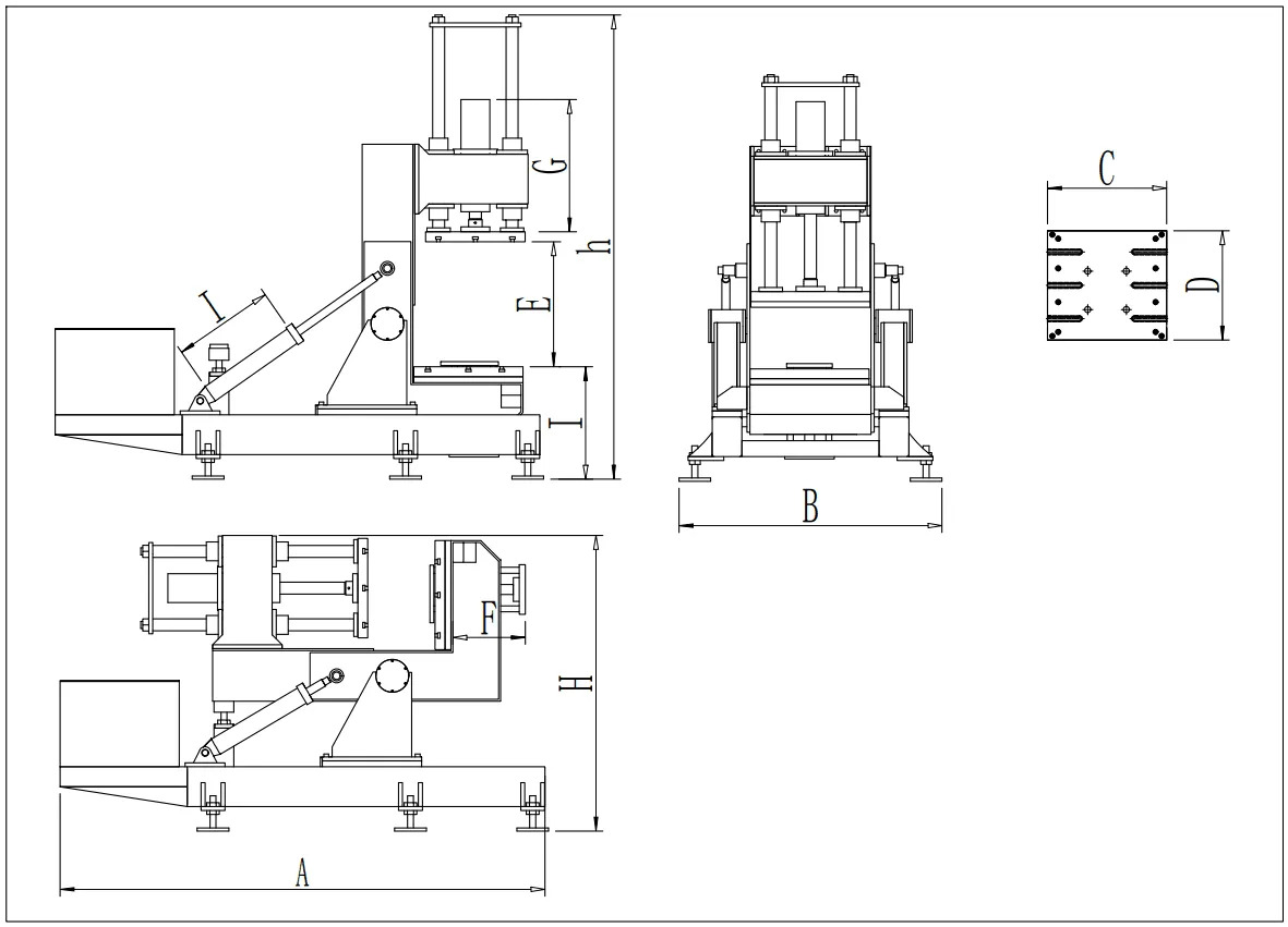 C-Type Gravity Casting Machine