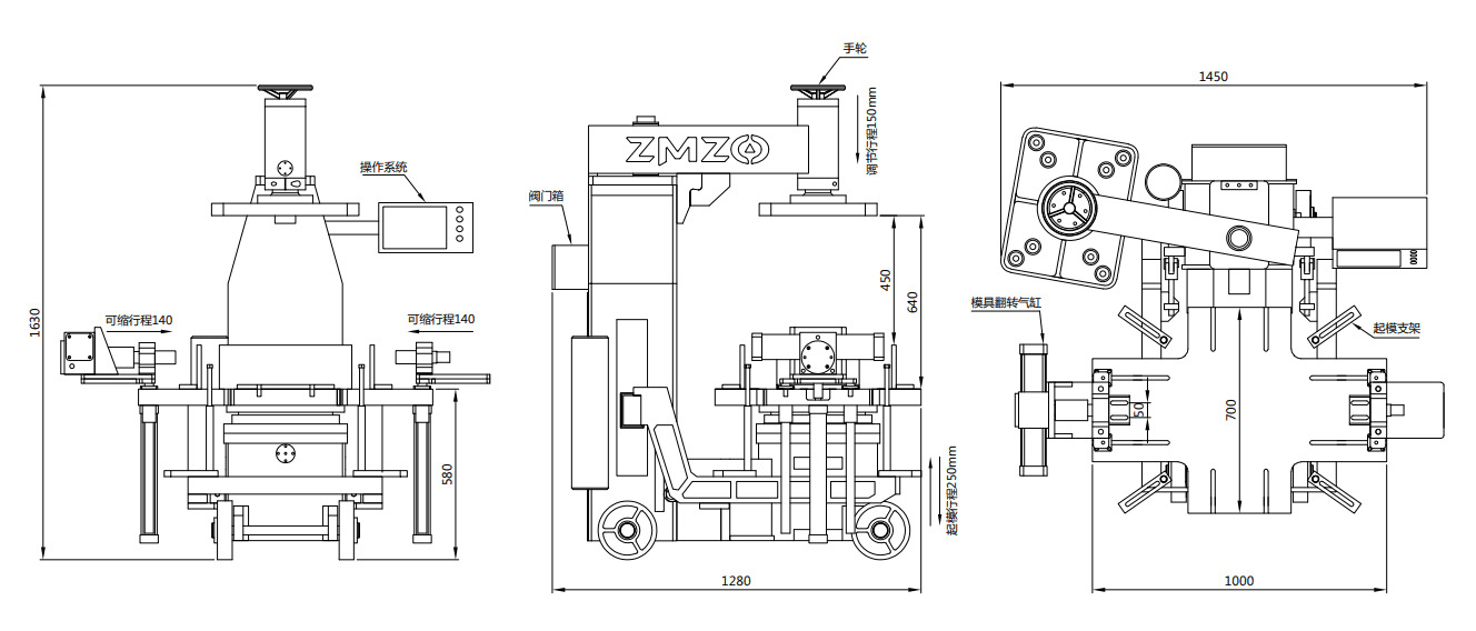 Double-Side Sand Molding Machine Double-Side Sand Molding Machine