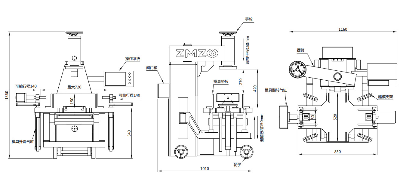 Double-Side Sand Molding Machine Double-Side Sand Molding Machine