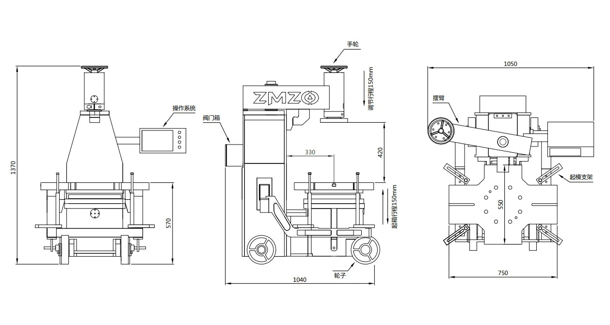 Single-Side Sand Molding Machine Single-Side Sand Molding Machine