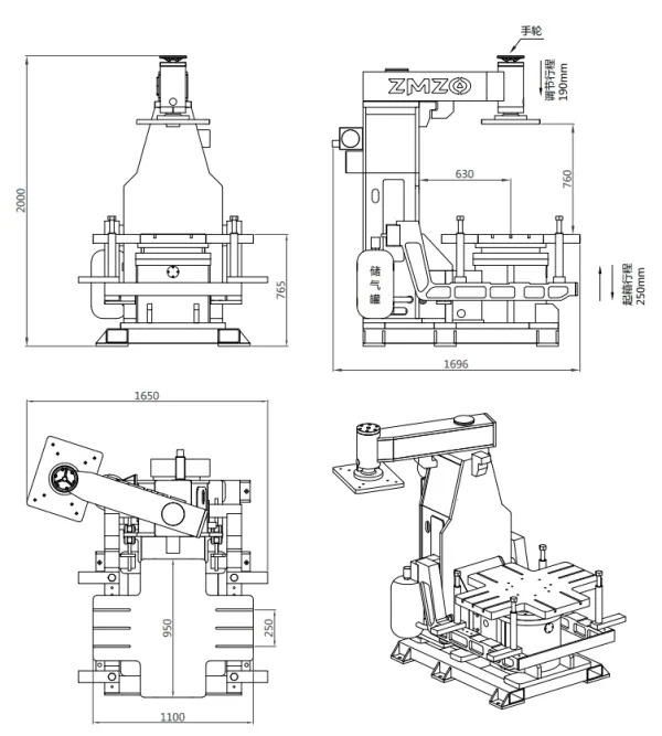 Single-Side Sand Molding Machine Single-Side Sand Molding Machine